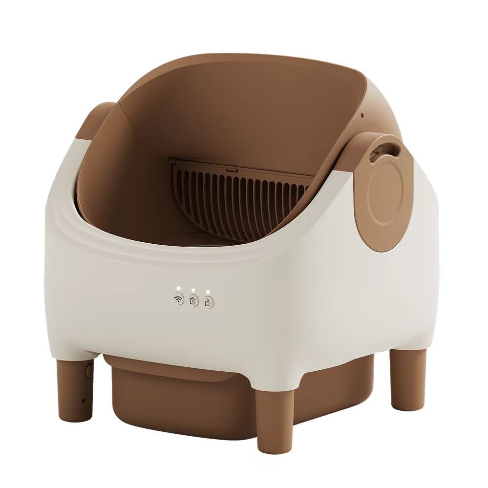 Automatic Smart Cat Litter Box with Drawer