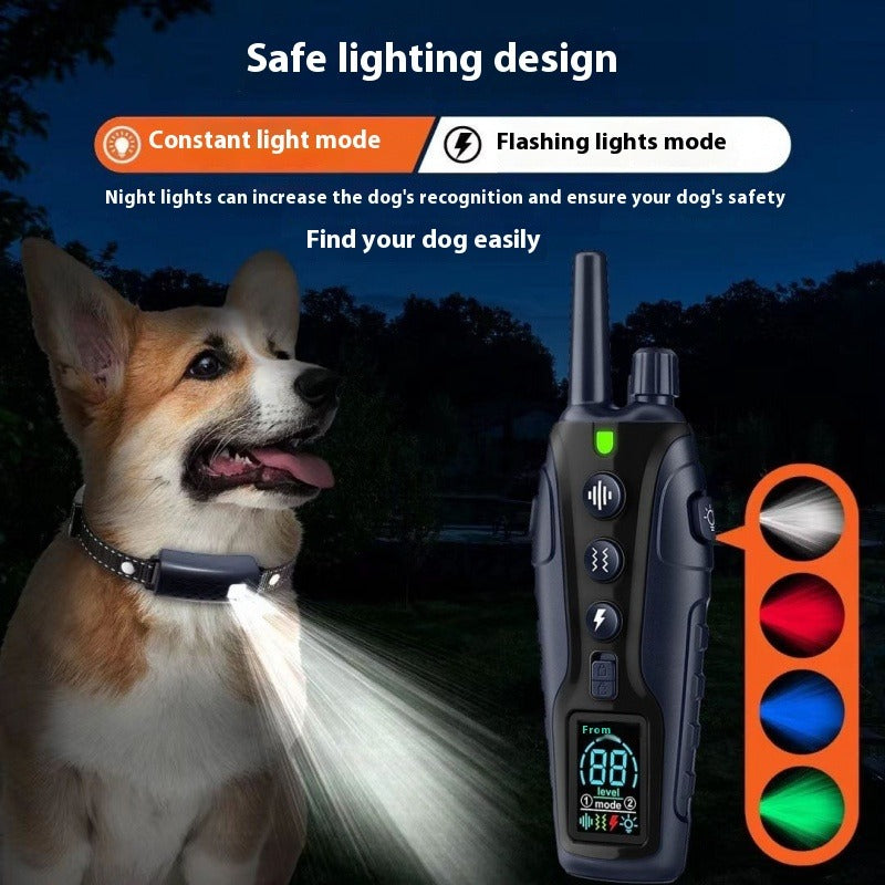 Color Screen Dog Trainer Electric Shock Collar