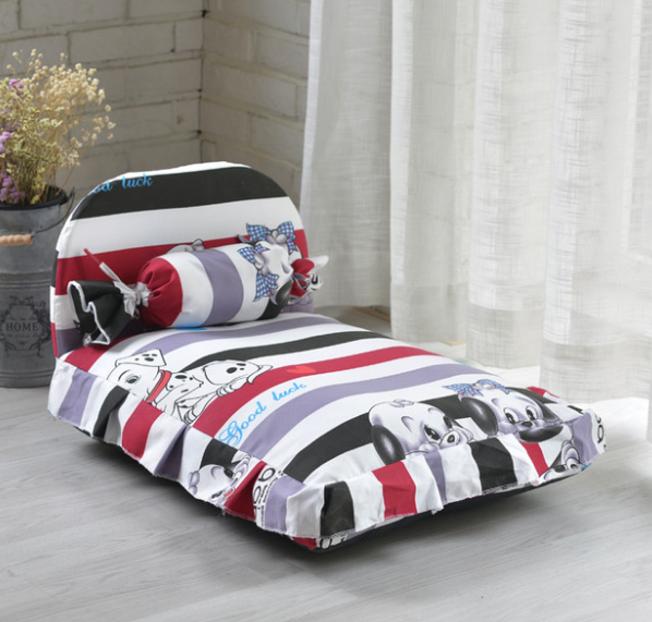 Removable Washable Dog Bed for Small Dogs and Cats
