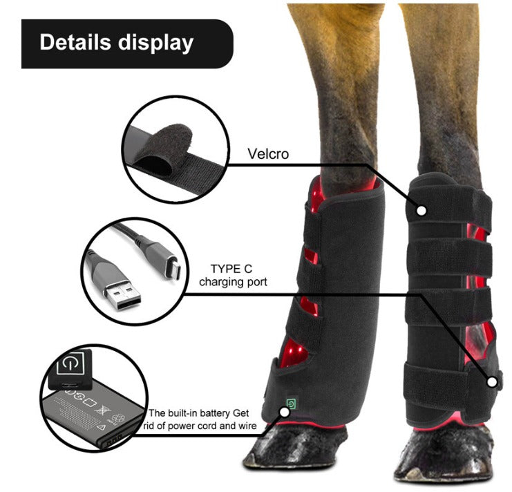 Red Light Infrared Horse Leg Therapy Device