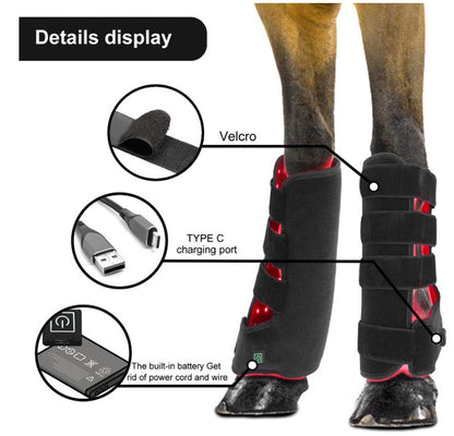 Red Light Infrared Horse Leg Therapy Device