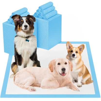 Puppy Pads 24"x36" 40 Count Disposable Pee Pads for Dogs Leak-Proof & Super Absorbent Thicken Potty Training Pads for Doggie Cats Rabbits Quick Dry Pet Piddle Pad