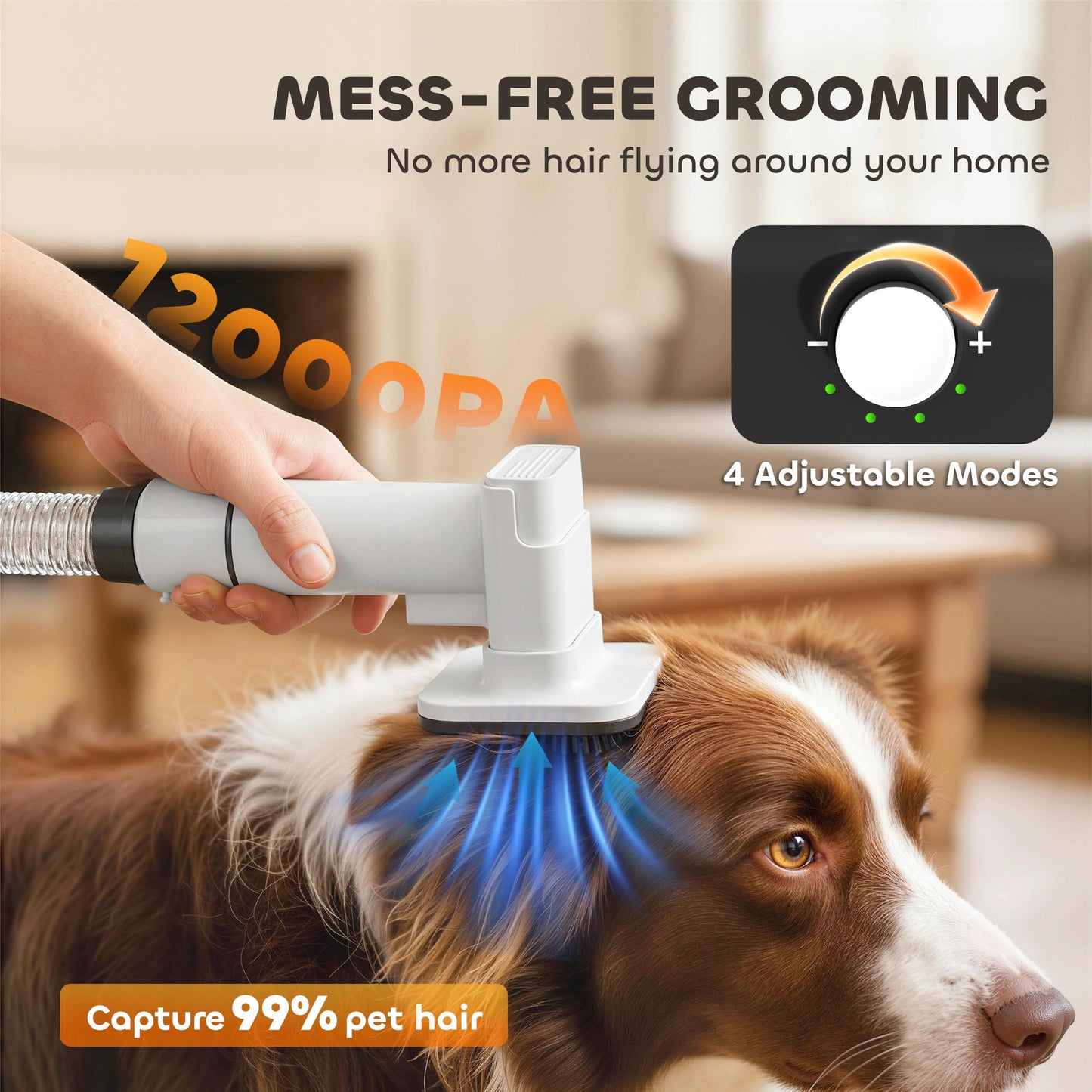 5-in-1 Dog Grooming Vacuum & Dryer Kit
