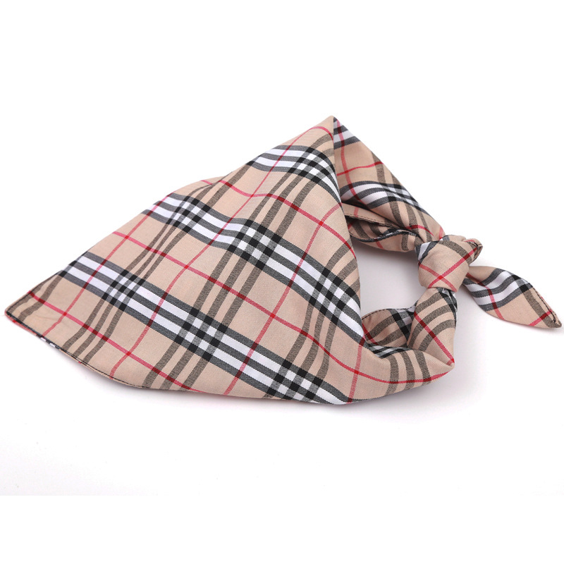 Cotton Pet Scarf - Double Layered Triangle Bandana