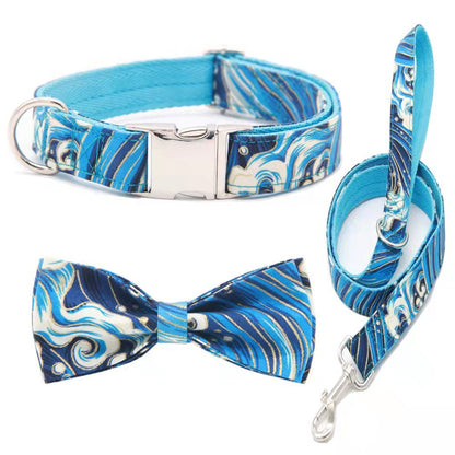 Customizable Pet Collar with Name and Phone Tag