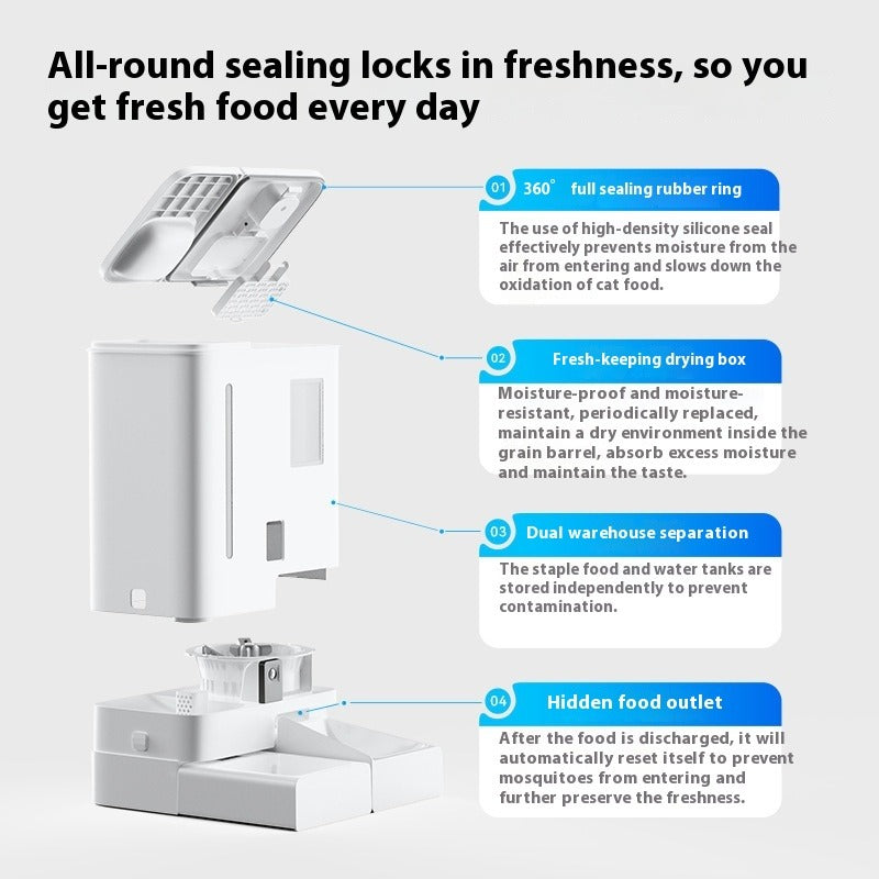 Wireless Smart Video Pet Feeder