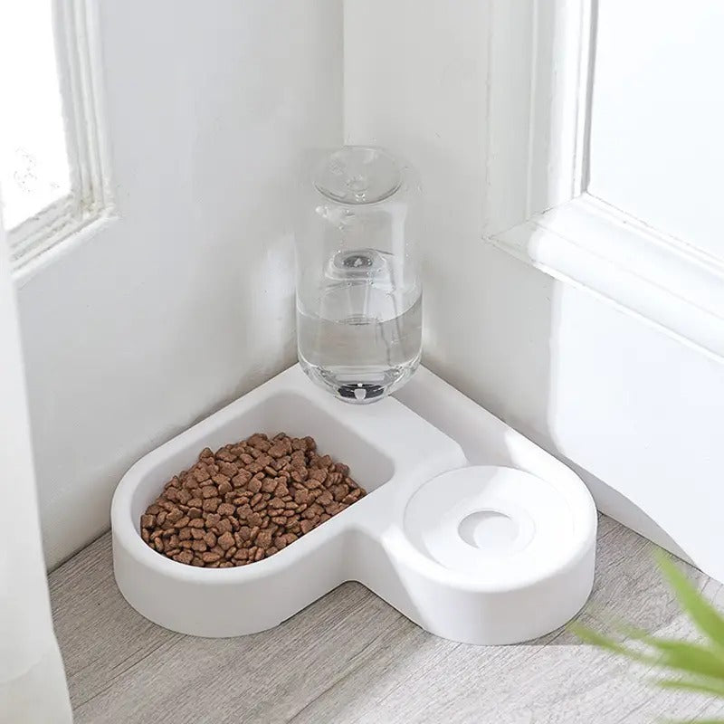 Automatic Water Fountain and Food Bowl for Pets (1pc)