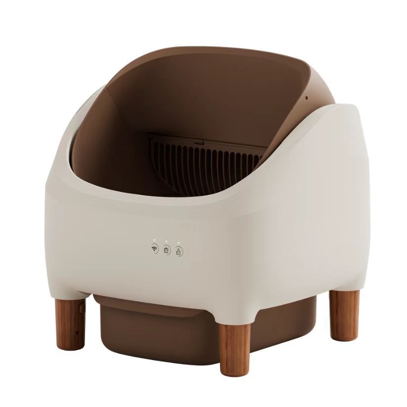 Automatic Smart Cat Litter Box with Drawer