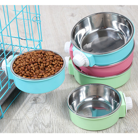 Hanging Anti-Tip Cat and Dog Food Bowl