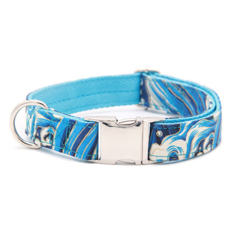 Customizable Pet Collar with Name and Phone Tag
