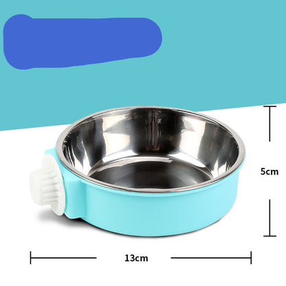 Hanging Anti-Tip Cat and Dog Food Bowl
