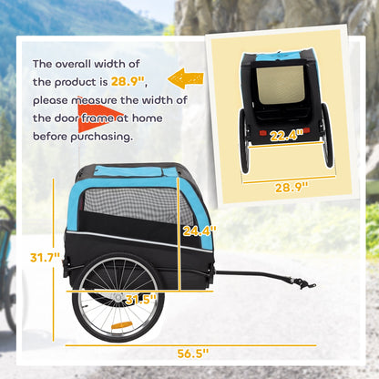 Dog Bike Trailer with 20" Air Tires