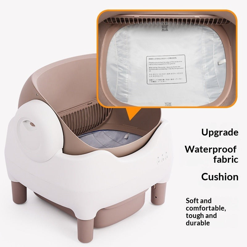 Smart Automatic Cat Litter Box Open-Style