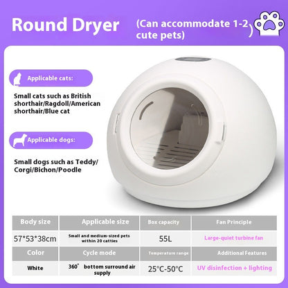 Automatic Pet Drying Box Dryer