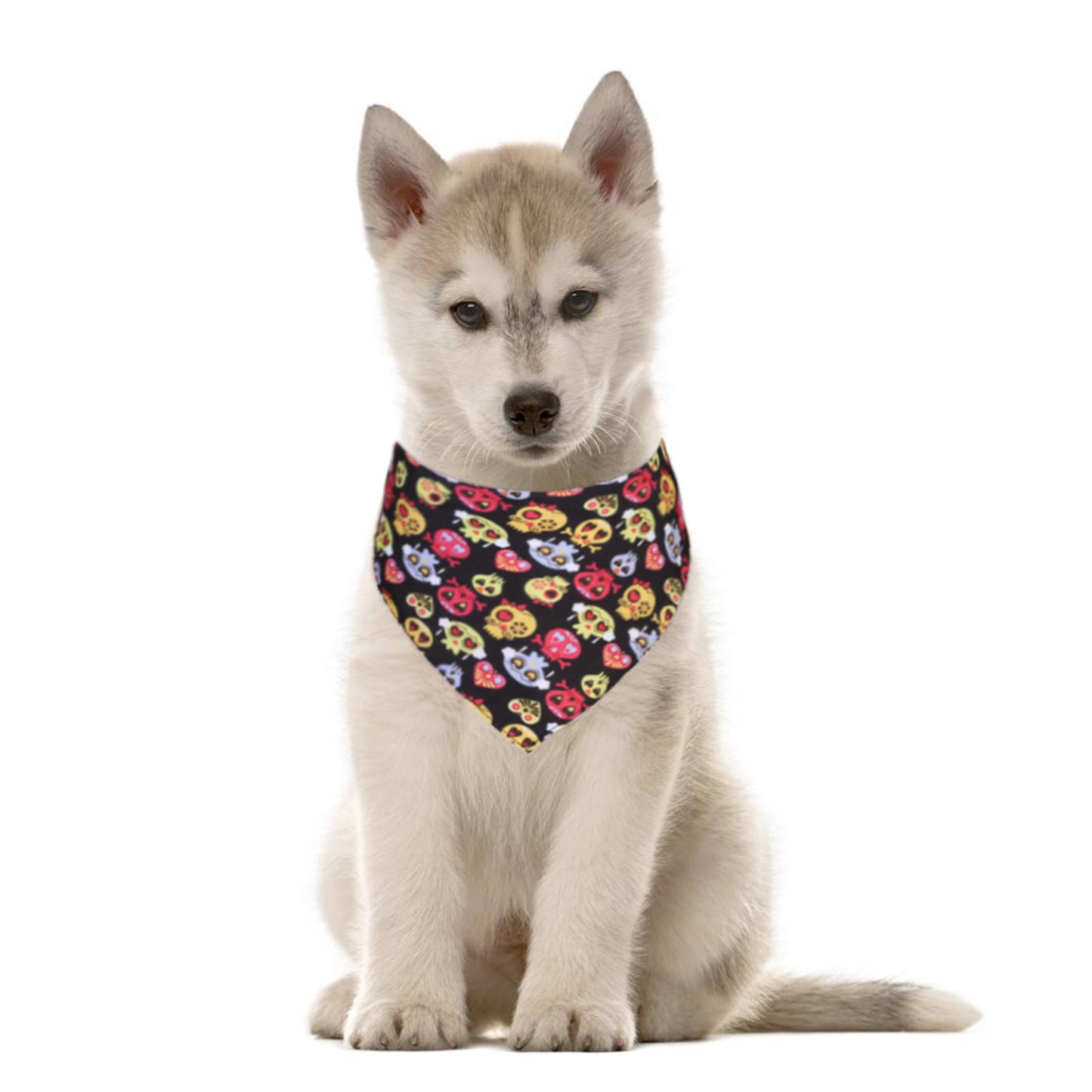 Customizable Double Layer Halloween Pet Triangle Scarf