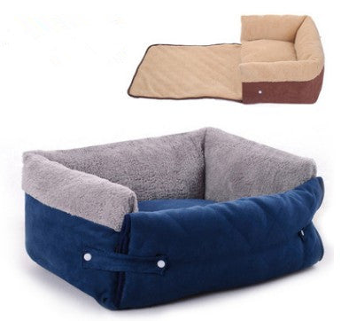New Flip Cover Dog Bed, Pet Sofa Cushion for Cats