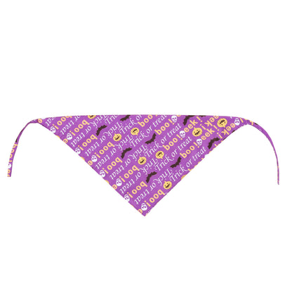 Customizable Double Layer Halloween Pet Triangle Scarf