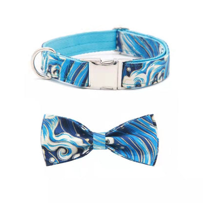 Customizable Pet Collar with Name and Phone Tag