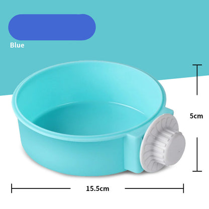 Hanging Anti-Tip Cat and Dog Food Bowl