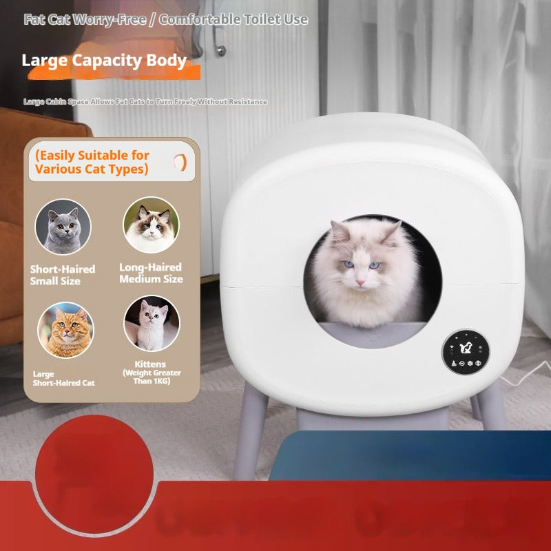 Smart Automatic Self-Cleaning Cat Litter Box