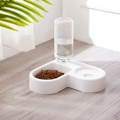Automatic Water Fountain and Food Bowl for Pets (1pc)
