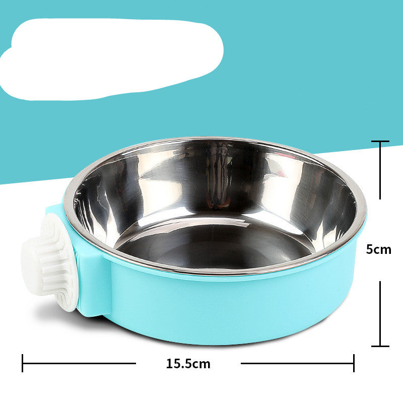 Hanging Anti-Tip Cat and Dog Food Bowl