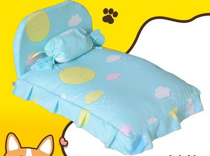 Removable Washable Dog Bed for Small Dogs and Cats