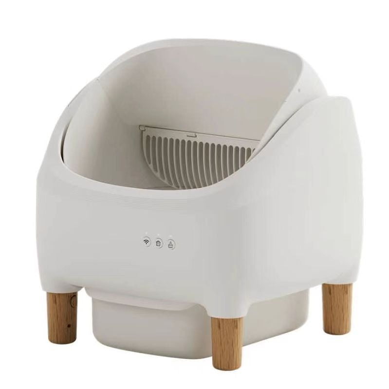 Automatic Smart Cat Litter Box with Drawer