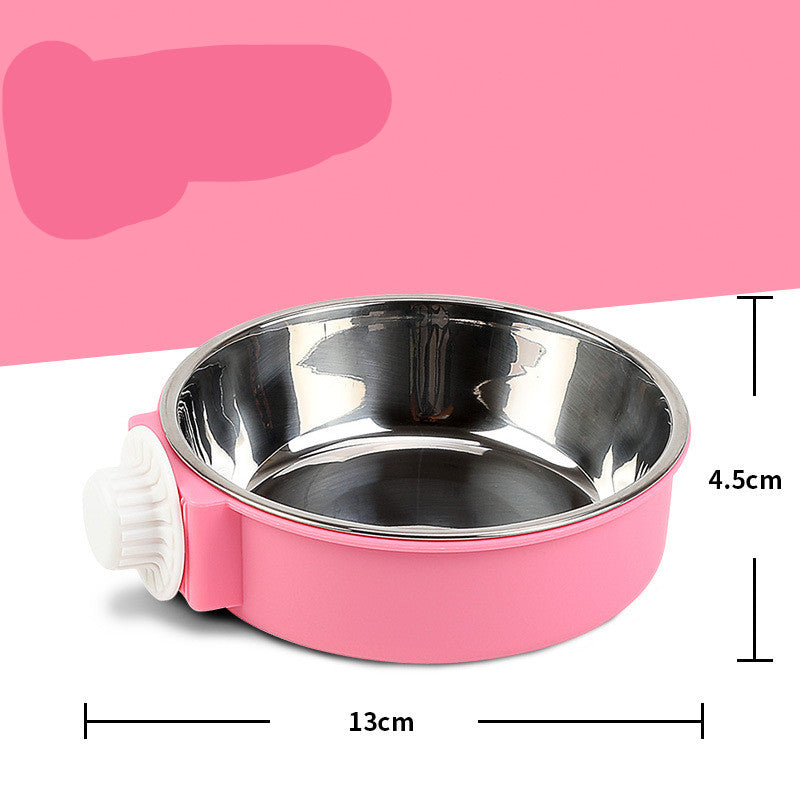 Hanging Anti-Tip Cat and Dog Food Bowl