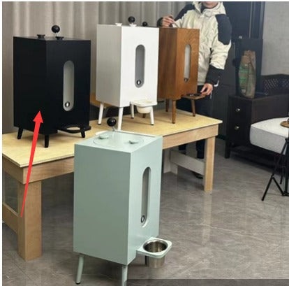 Wooden Large Capacity Pet Feeder