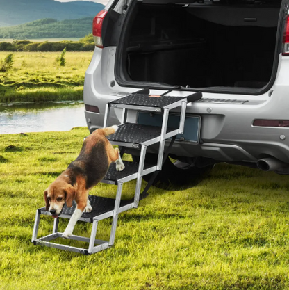 Foldable Aluminum Dog Car Stairs