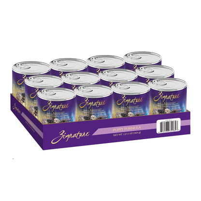 Zignature Puppy Formula Wet Dog Food 13oz can Case of 12
