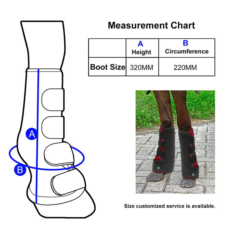 Red Light Infrared Horse Leg Therapy Device