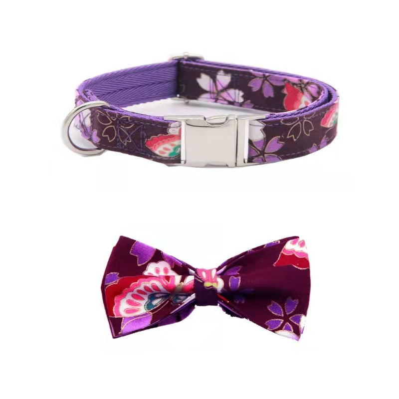 Customizable Pet Collar with Name and Phone Tag