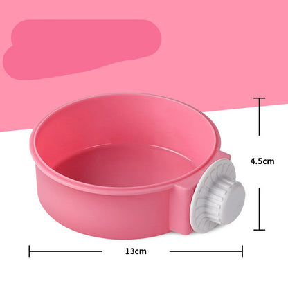 Hanging Anti-Tip Cat and Dog Food Bowl