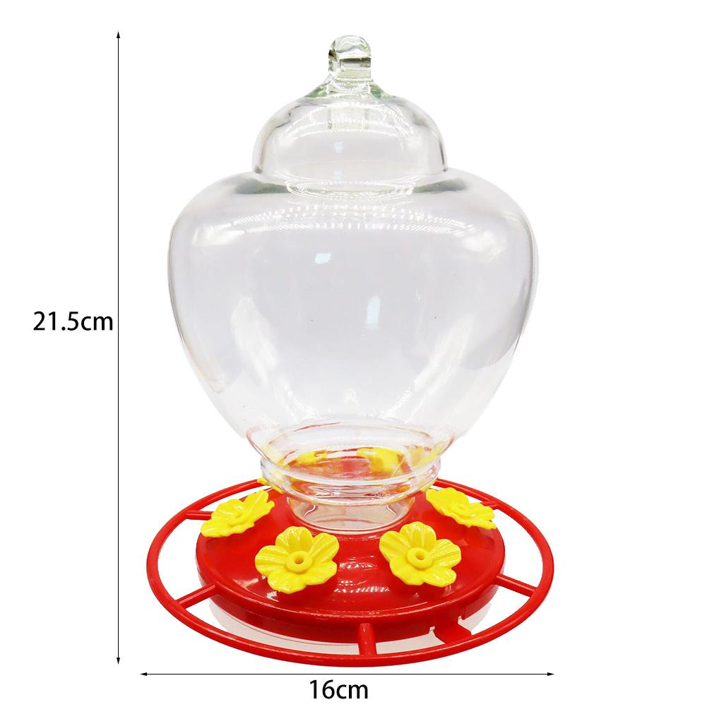 Hanging Hummingbird Water Feeder for Garden Decor