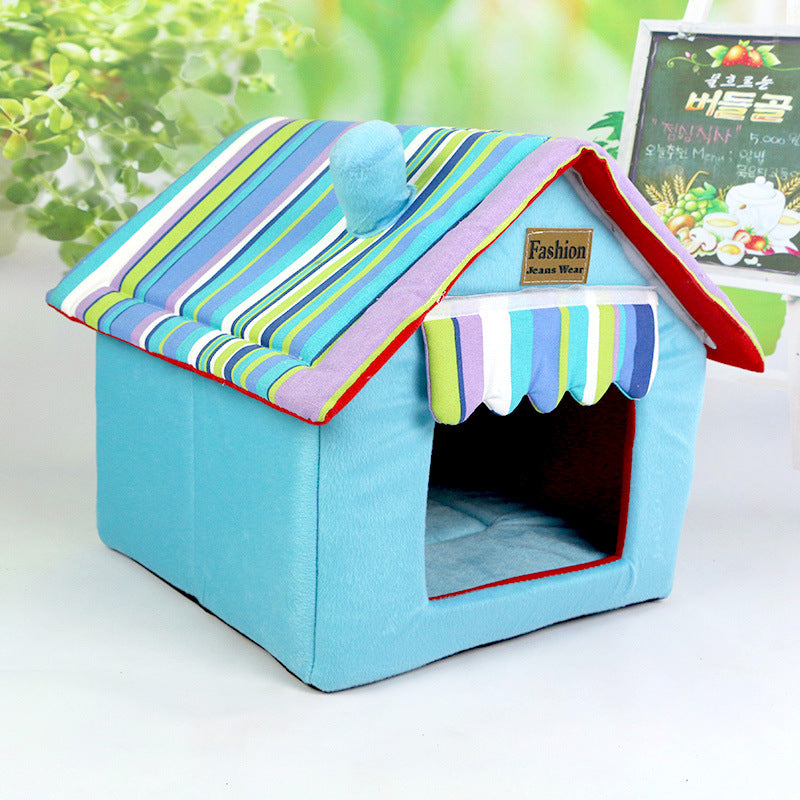 Pet Bed for Dogs and Cats, Washable and Foldable