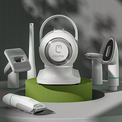 Pet Multifunctional Groomer Vacuum Kit