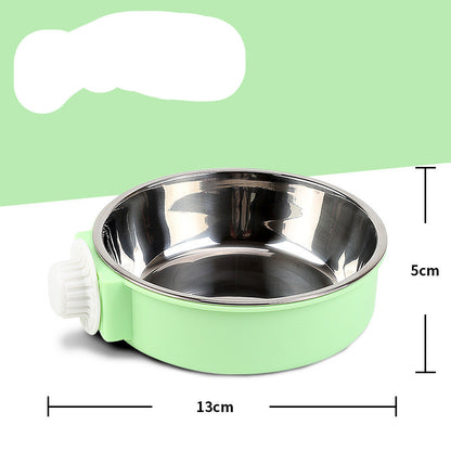 Hanging Anti-Tip Cat and Dog Food Bowl