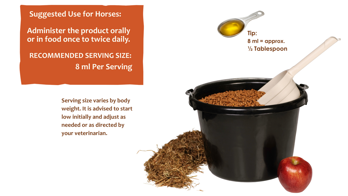 Organic Hercules Muscle Relief Hemp Pet Oil-Level 4 Max Hemp: for Horses and Large Dogs