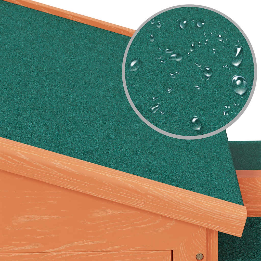Large Rabbit Hutch with Ramp