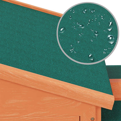 Large Rabbit Hutch with Ramp